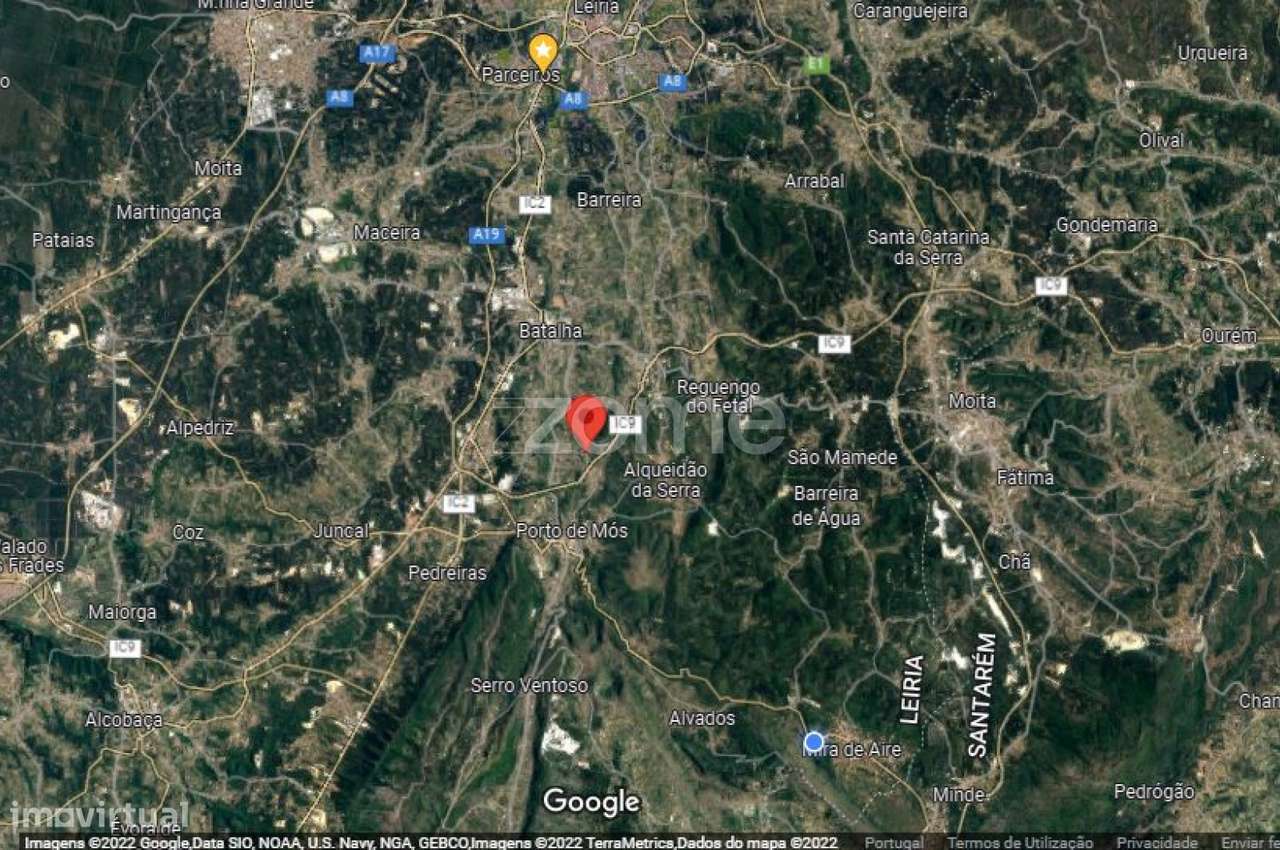 Terreno com cerca de 1600 m2, Fonte do Oleiro, Batalha - Grande imagem: 2/15