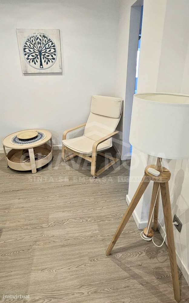 Apartamento T2 na Primeira Linha de Mar em Lavra totalmente Mobilado - Grande imagem: 5/22