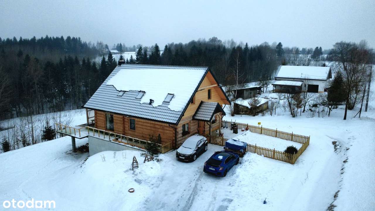 Dom z bala świerkowego | 187 m2 | Chojnik, gm. Gromnik-6
