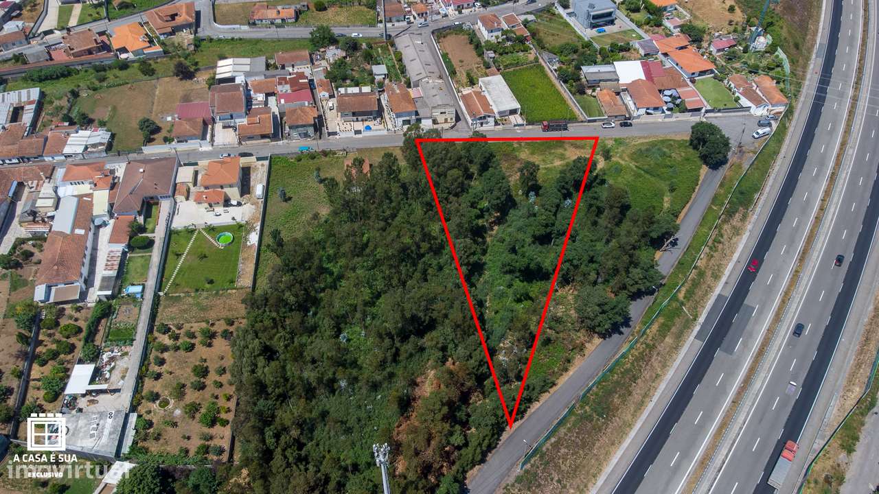 Terreno para construção com 2.850 m2 em Rio Meão - Exclusivo - Grande imagem: 5/14
