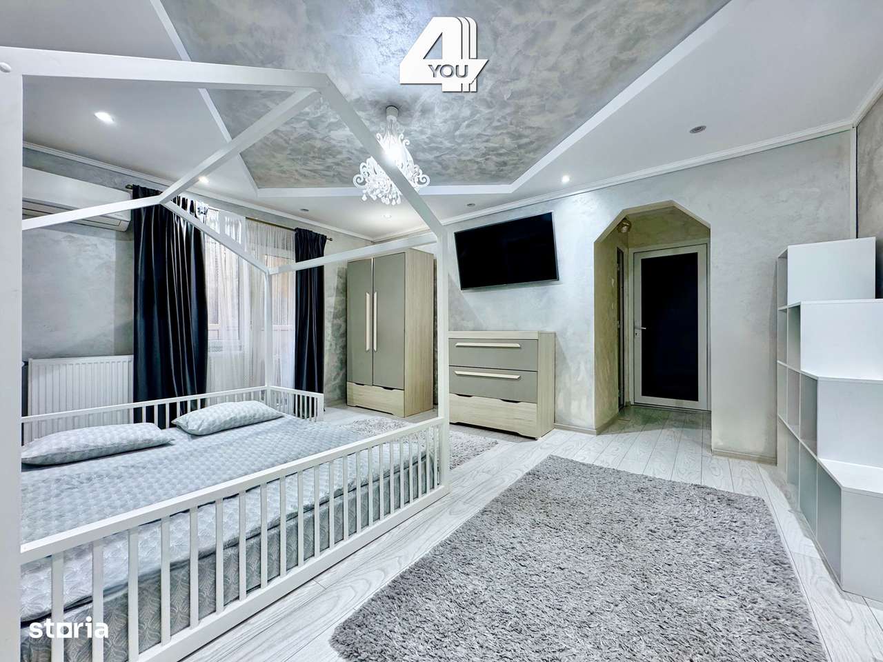 Apartament 3 camere | Amenajat complet | Etajul 1 | Încălzire proprie - Imagine principală: 2/11
