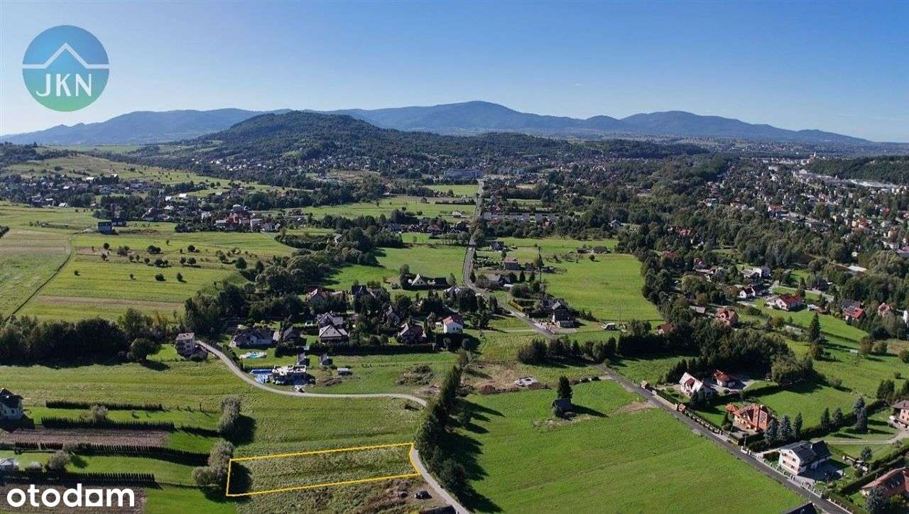 Budowlana działka tuż pod miastem Żywiec-0