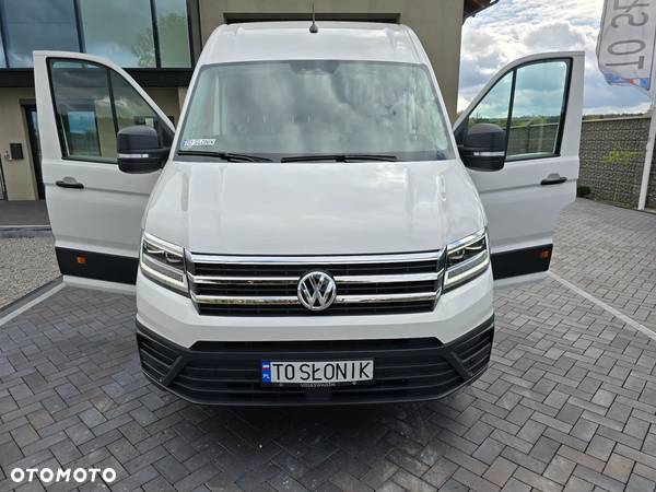 Volkswagen CRAFTER FURGON LONG 4,80 Długi7-OSOBOWY + ŁADOWNOŚĆ 850kg  AUTOMAT 8-G KAMERA COFANIA FOTEL PNEŁMATYCZNY FUL LED DUŻE RADIO NOWY NOWY NOWY NIE UŻYWANY - 19