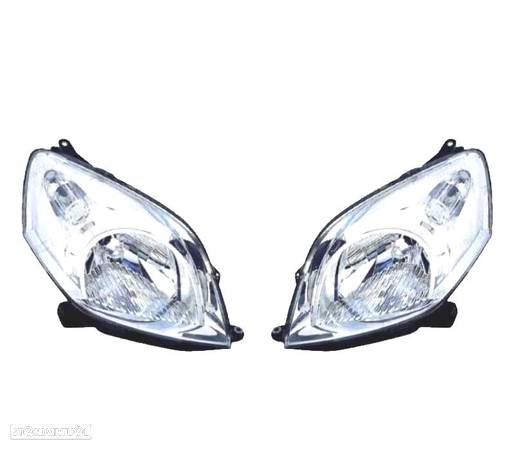 FARÓIS OPTICAS PARA CITROEN NEMO 08- FIAT QUBO 08- FIAT FIORINO 08- PEUGEOT BIPPER 08- - 1