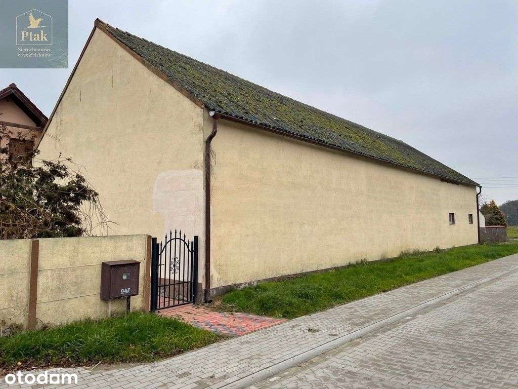 4 budynki na działce narożnej 2208m2! Domy+Magazyn-15