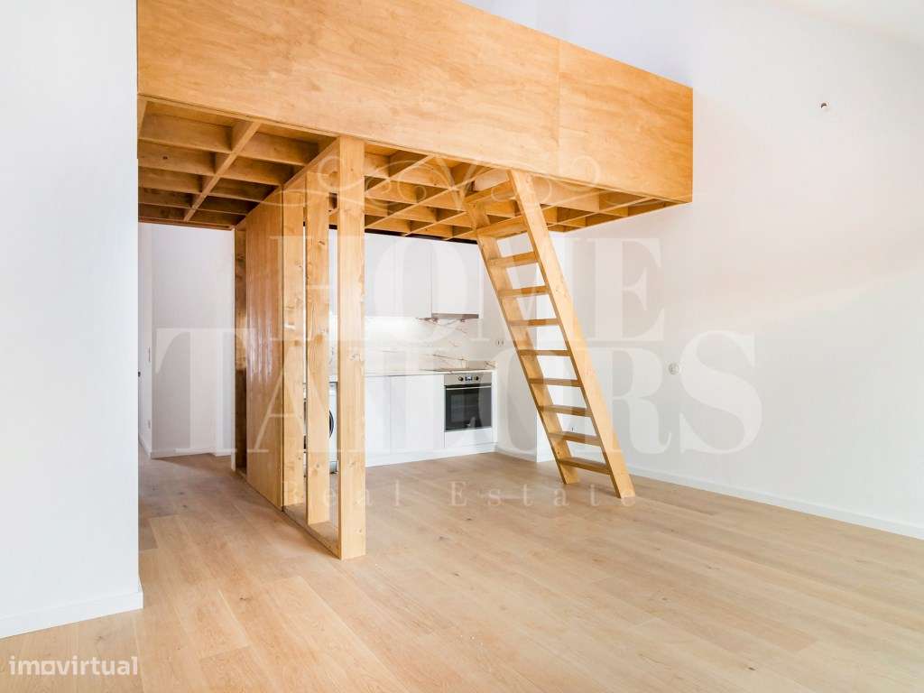 Apartamento com mezanine e tetos altos | Príncipe Real / Rato - Grande imagem: 2/26