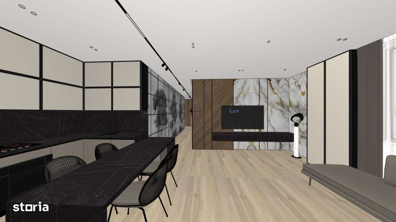 Penthouse nemobilat cu terasa de 18 mp in Campeador Sweet Green - Imagine principală: 4/15