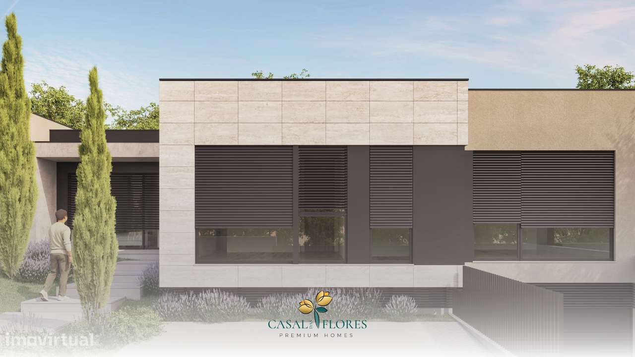 CASAL DAS FLORES: Moradia Premium com Jardim Privado – A partir de-10