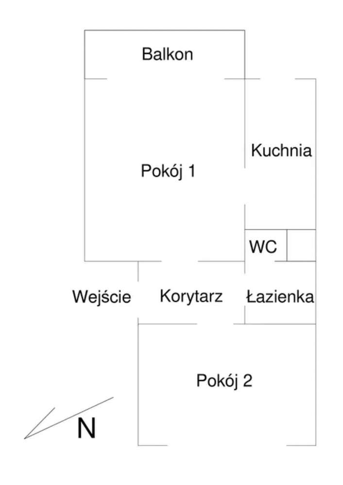 Przytulne 2-pokojowe mieszkanie z balkonem-10