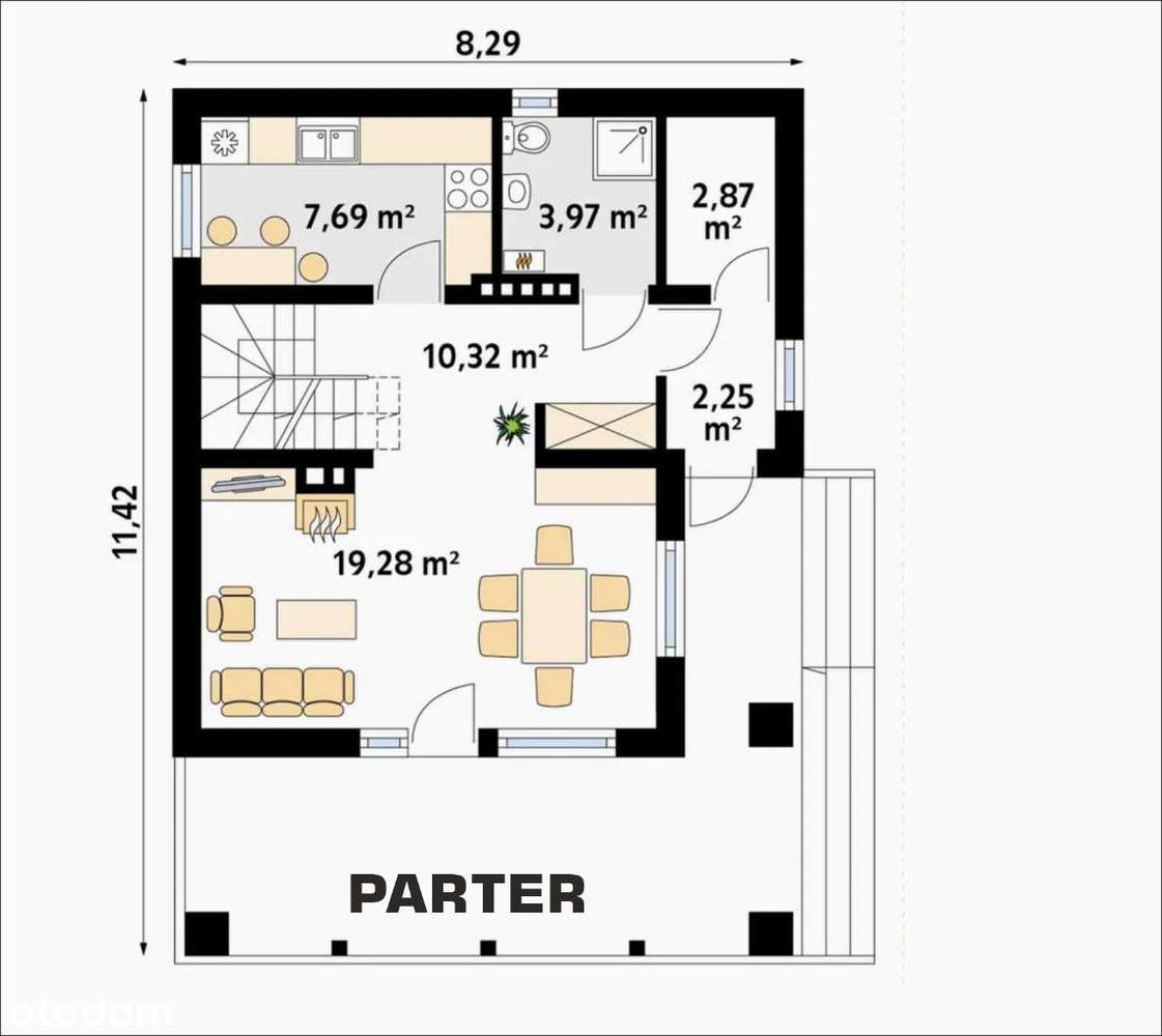 Dom całoroczny Zielonka - Mazury NOWY - Pełny obrazek: 5/19