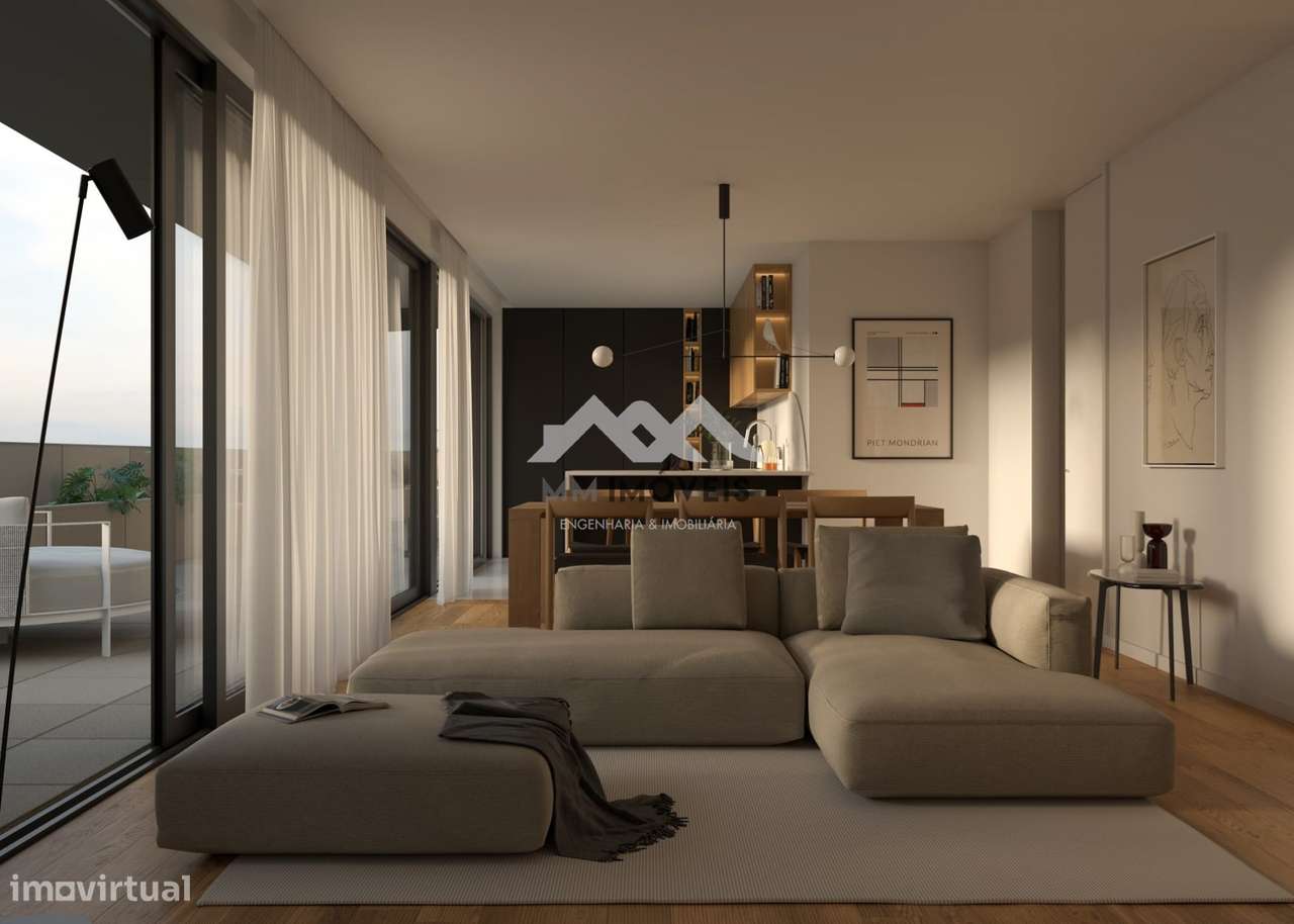 T2 Paranhos | Jardim da Arca d’Água | Varandas | Lug. Estacionamento-4