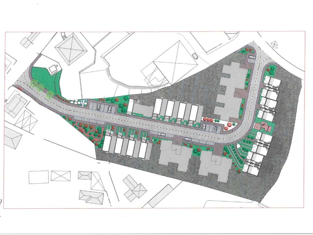 Terreno Urbano, com projecto aprovado, para 25 moradias, em Mouriz ... - Grande imagem: 3/5