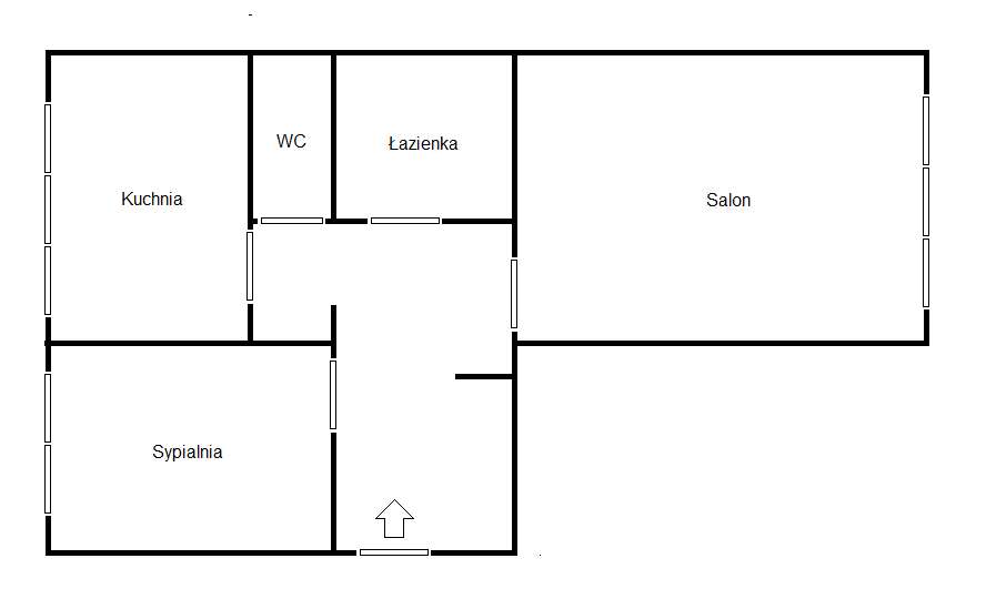 ul. Dzieci Polskich, 2 piętro, 2-pok. w doskonałej lokalizacji - Pełny obrazek: 5/10