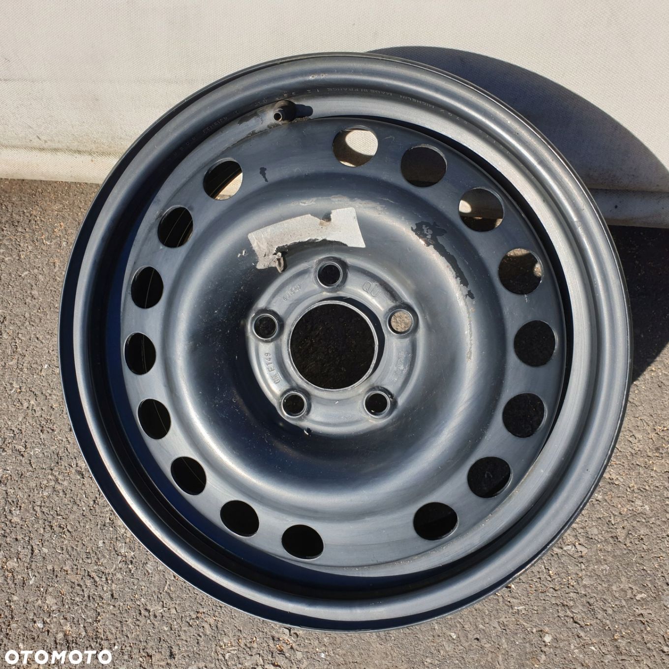 FELGA STALOWA 15 5X110 ET49 OPEL ASTRA VECTRA OE - 1