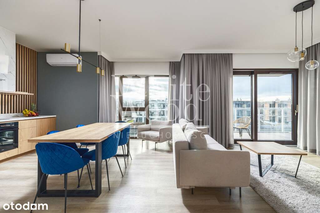 Komfortowy apartament z widokiem na marinę.
