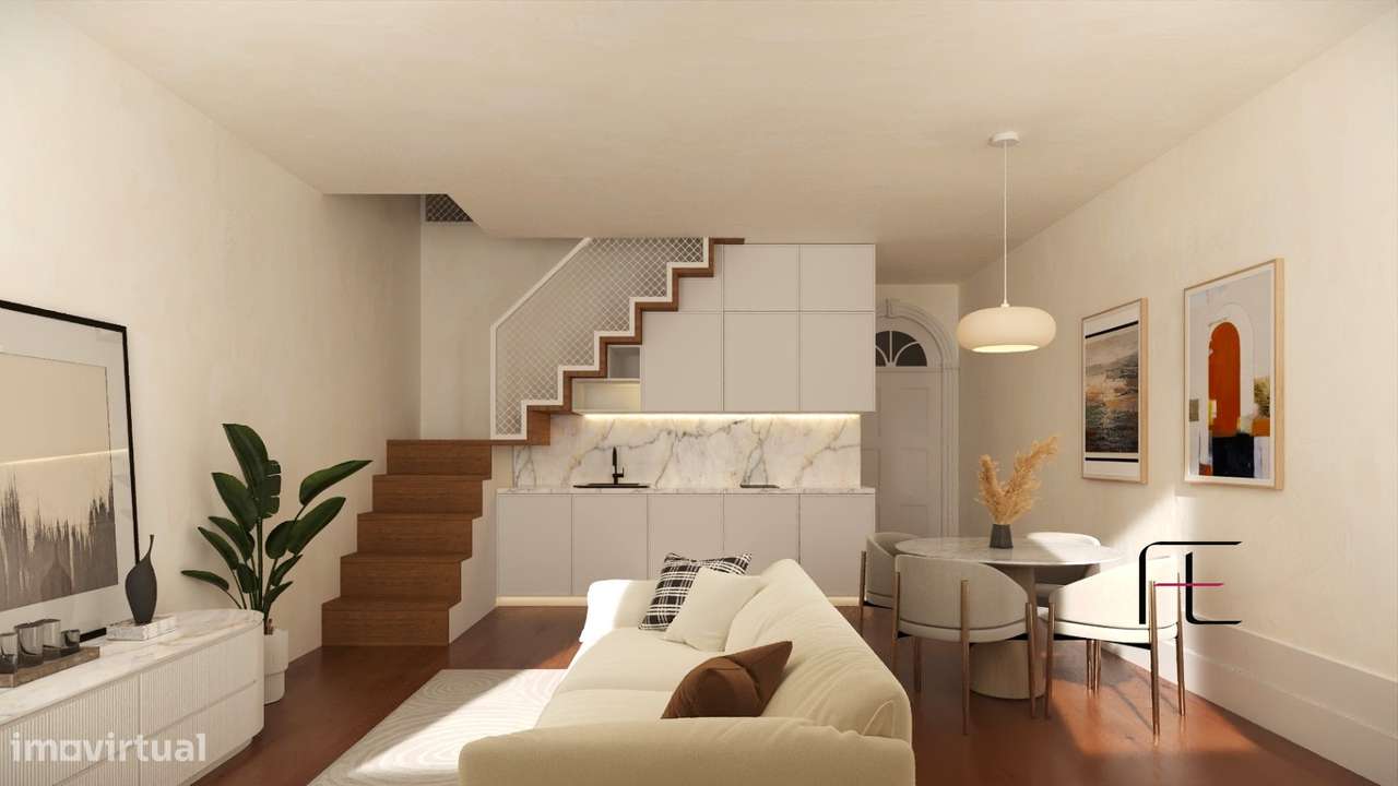 Apartamento T2 DUPLEX Venda em Cedofeita, Santo Ildefonso, Sé, Miragai - Grande imagem: 5/6