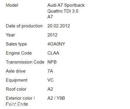 Dezmembrari Audi A7 3.0TDi (4GA, 4GF) 3.0TDI CLAA 2010-2015 - 10