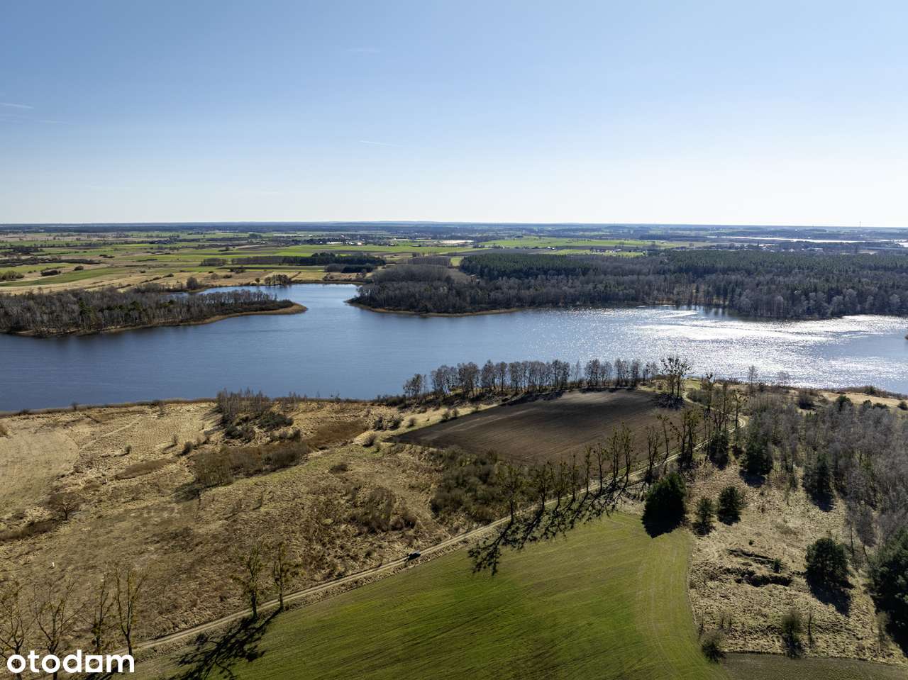 LIPIANY OSETNA DZIAŁKA Z BEZPOŚREDNIM DOSTĘPEM DO JEZIORA-5