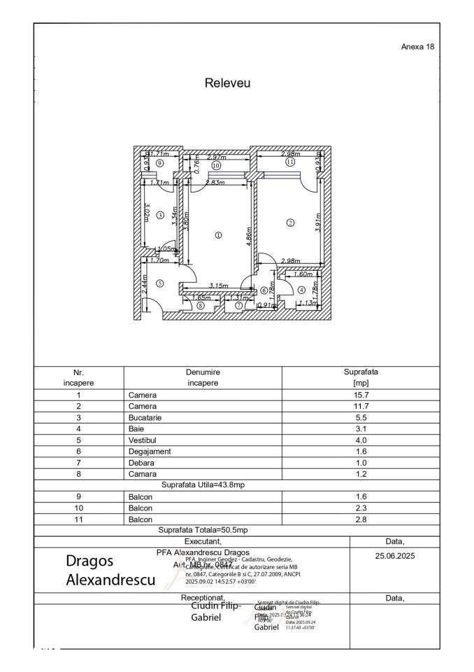 Vanzare 2 camere Dorobanti | Bloc Perla | Vedere spate-10