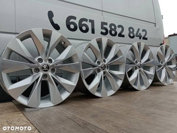 FELGI ALUMINIOWE 5x112 R18 8J ET44 SKODA ENYAQ KAROQ KODIAQ OCTAVIA SUPERB YETI - 3