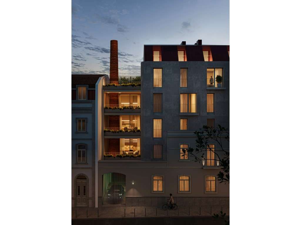 T3 com estacionamento no coração de Campo de Ourique-11