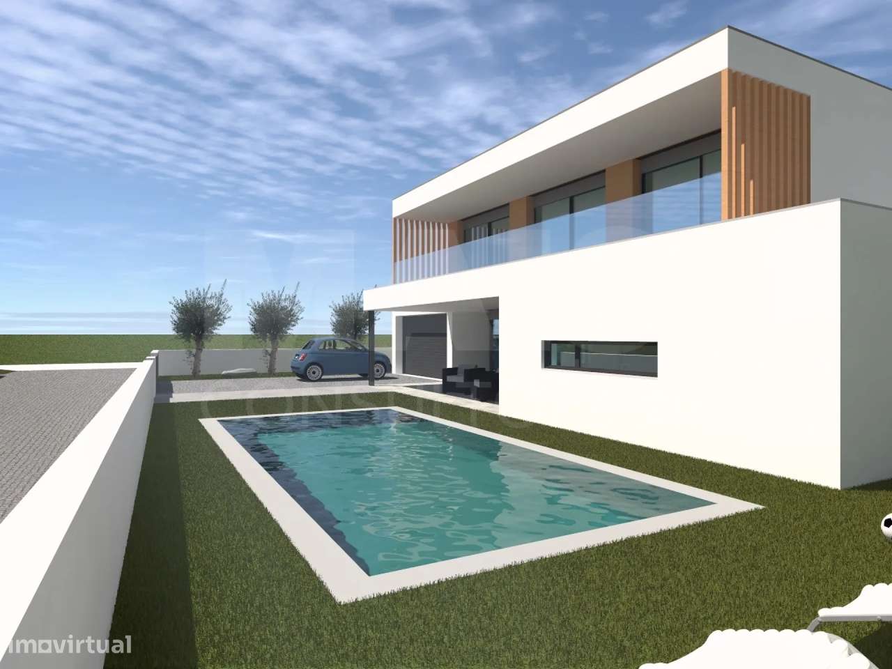 Terreno com projecto aprovado para construção de 4 moradias T4+1, c... - Grande imagem: 5/27