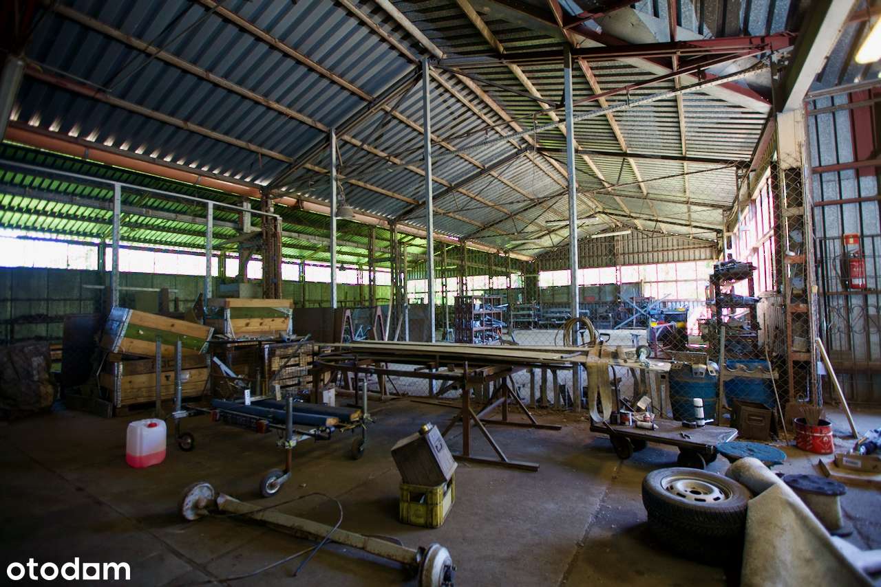 Działka, hale i infrastruktura – Tomice k. Góry Kalwarii - Pełny obrazek: 5/8