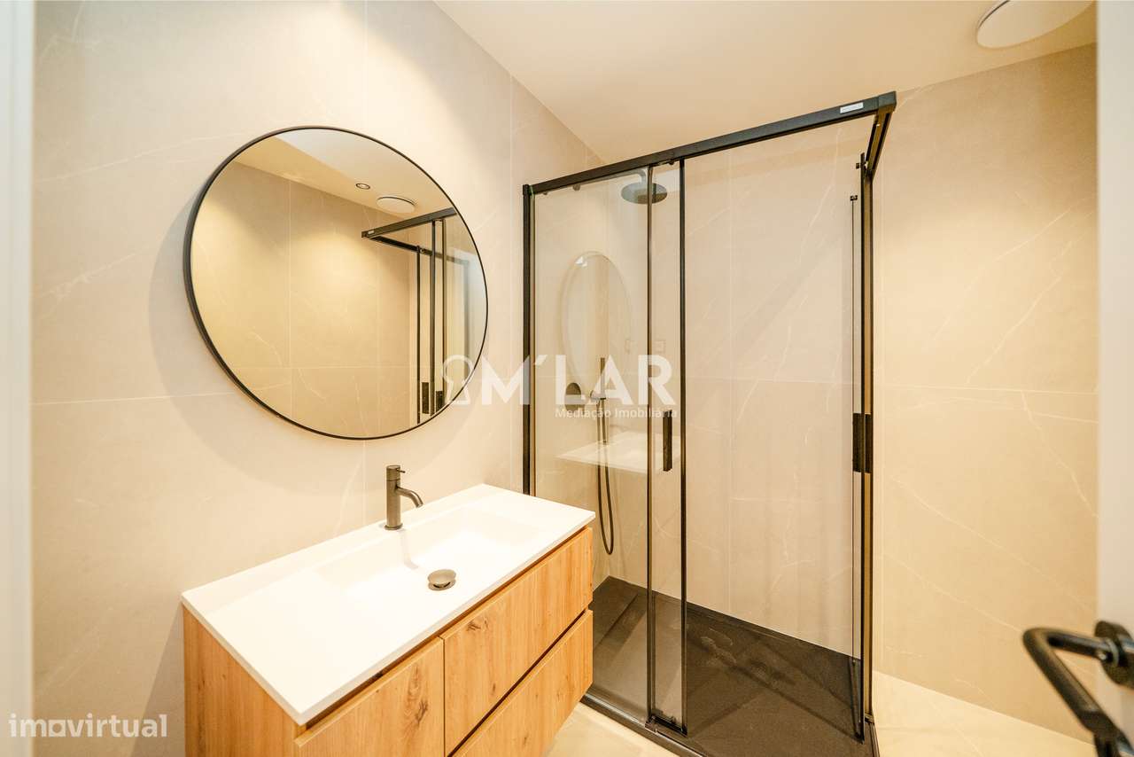 Apartamento T0+1, novo, no centro da cidade de Braga-14