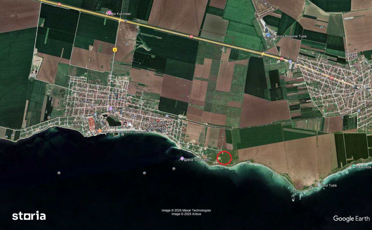 Teren de vanzare Costinesti zona Epava - Imagine principală: 1/1