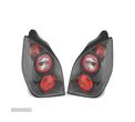 FAROLINS TRASEIROS PARA CITROEN C2 03-10 LOOK LEXUS PRETO - 1