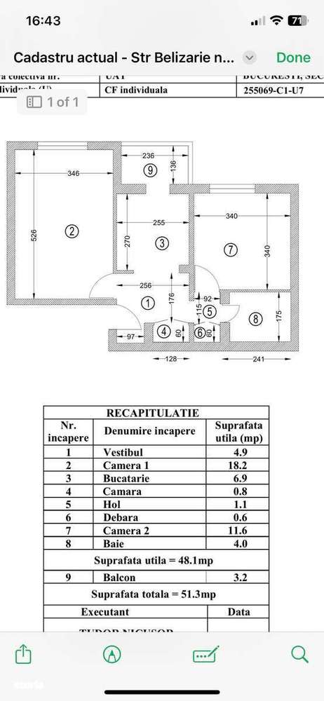 Vand 2 camere Baneasa - Imagine principală: 2/6