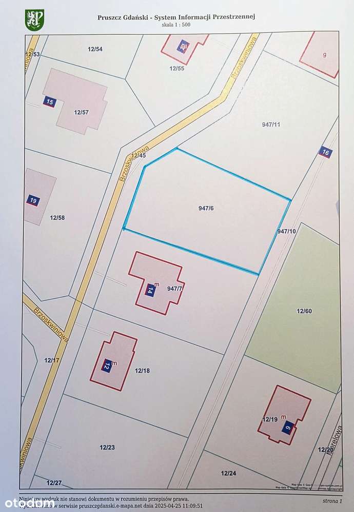 Działka budowlana Borkowo - Pełny obrazek: 4/5