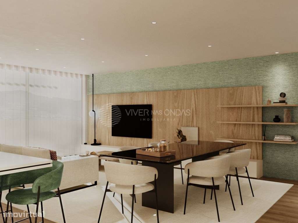 Apartamento T3 com varanda e parqueamento, em Guimarães. - Grande imagem: 5/27