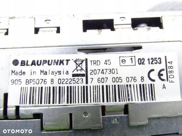 RADIO CD BLAUPUNKT 24V TRD 45 - 3