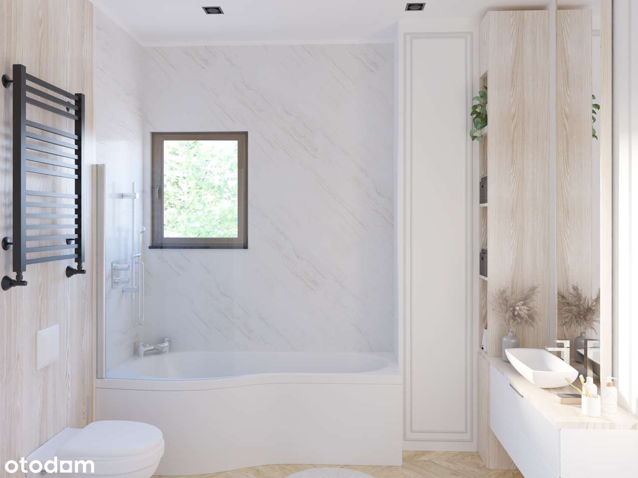 Skrajny segment z ogrodem w lesie-10