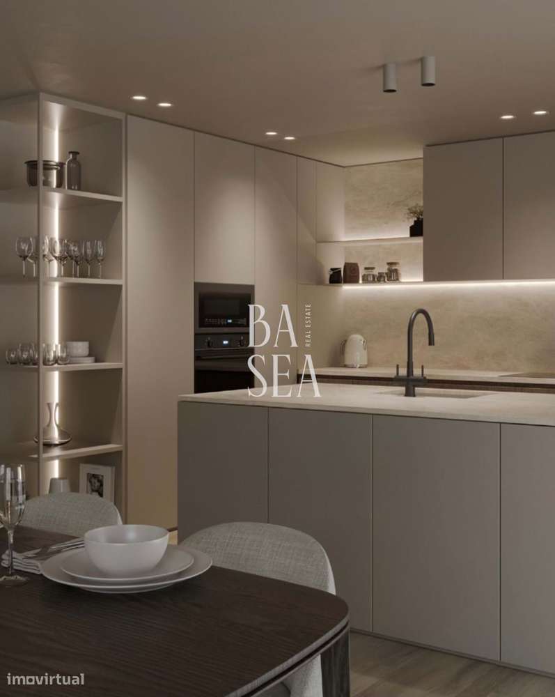 Apartamento T1+1 com terraço 40m2 em Ramalde Porto-5
