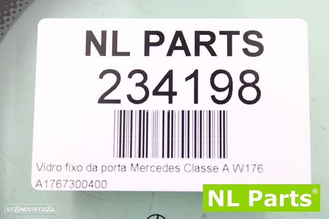 Vidro fixo da porta Mercedes Classe A W176 A1767300400 - 7