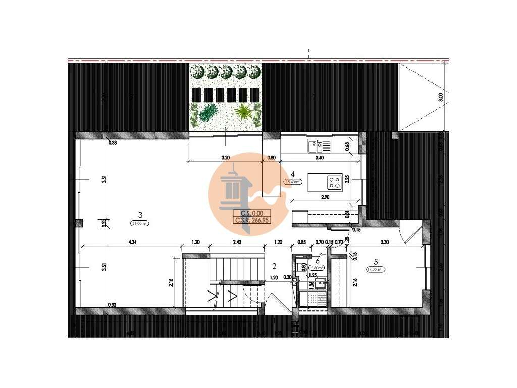 Lote para construção de moradia com projecto aprovado - São Bras de... - Grande imagem: 3/30