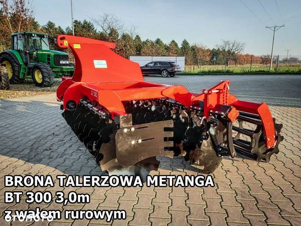 Brona talerzowa LEKKA talerzówka 1,6m 1,8m 2,0m  2,2m 2,7m agregat METANGA  WOJTECH - 16