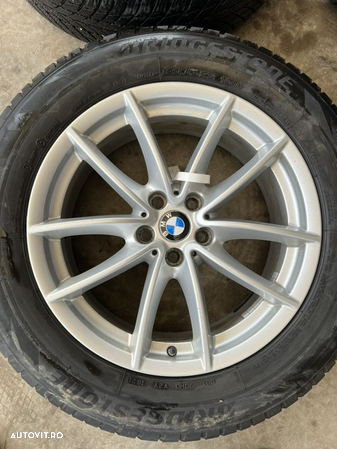 vând set jante originale BMW X3 G01 pe 18” cu anvelope de iarnă cu runflat - 4