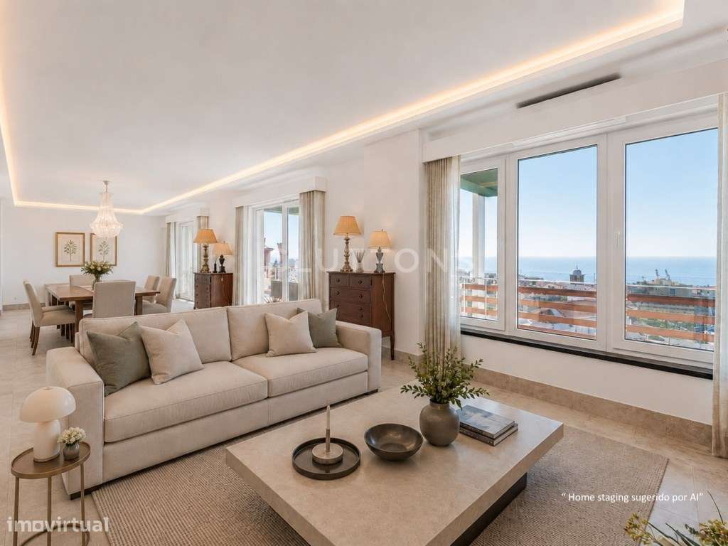 Viver o Mar Todos os Dias, Penthouse T4, Terraço e Vista Oceano-8