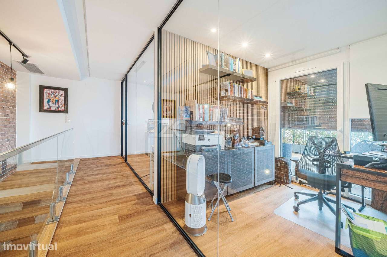 Penthouse com terraço vista mar-20