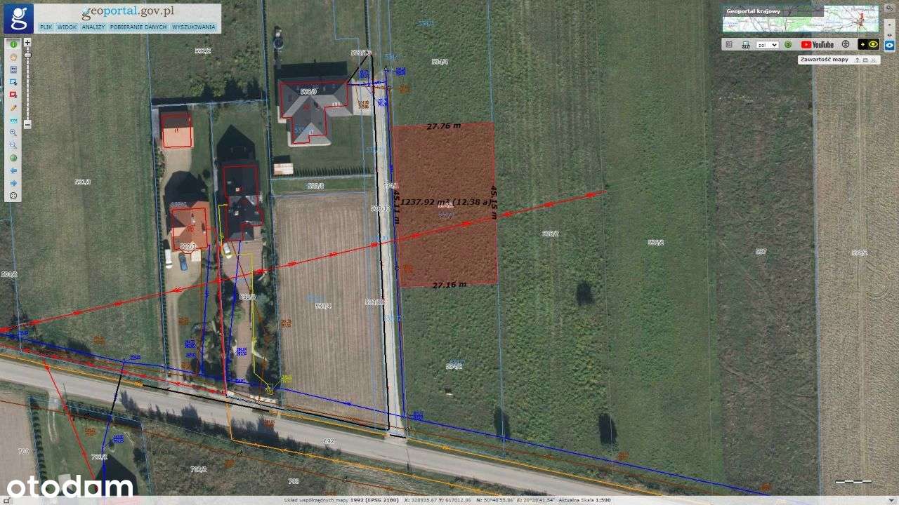 działka budowlana Suków k. Kielc - Pełny obrazek: 4/5