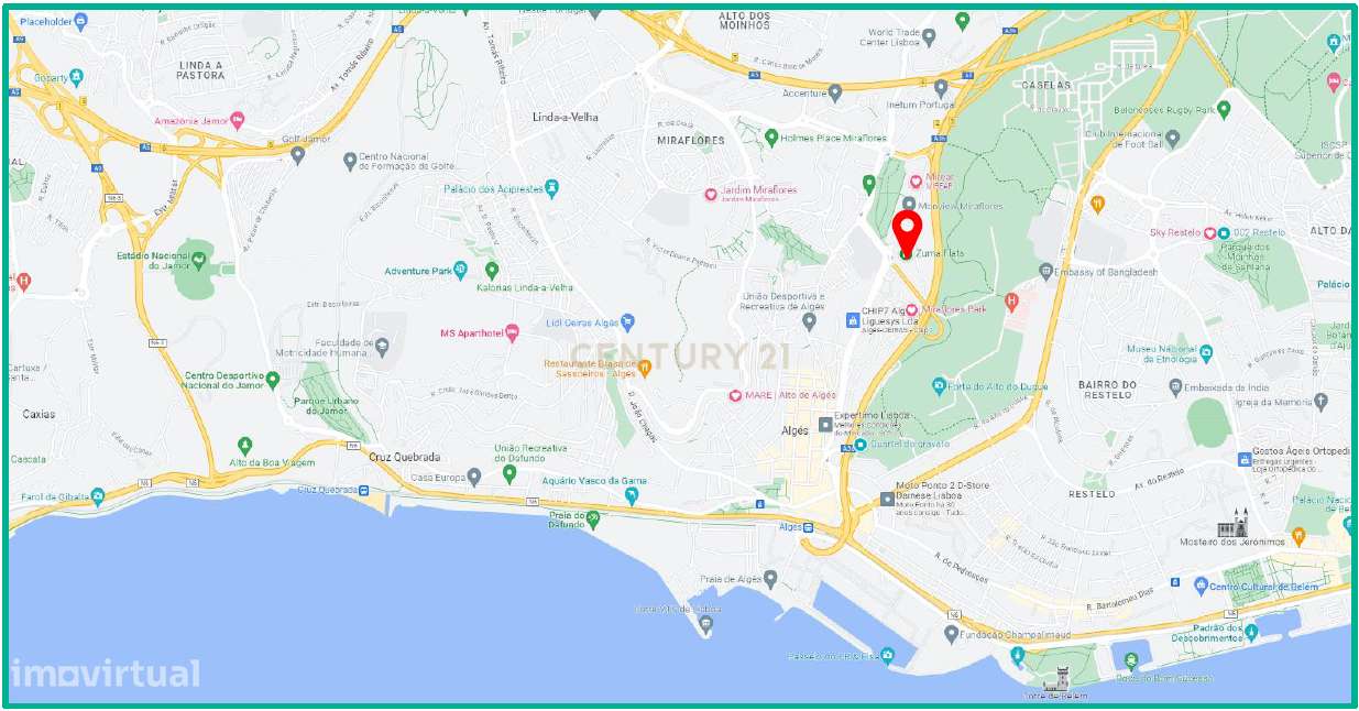 Apartamento T4 MIREAR com Vista Rio-20