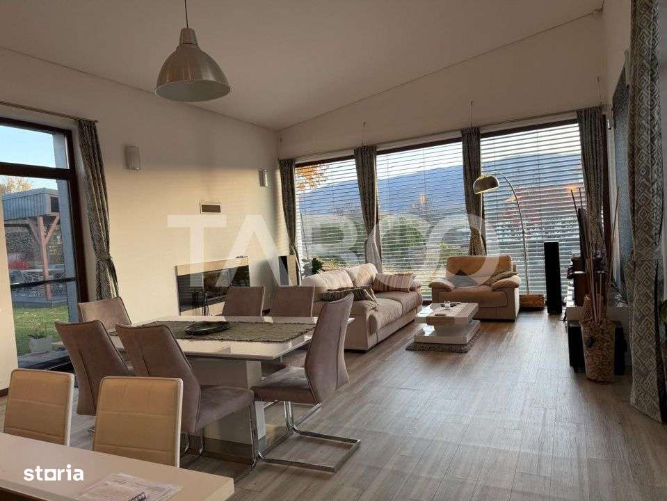 Casa individuala 1 nivel 190 mp 5 camere curte 819 mp Cisnadie - Imagine principală: 4/19