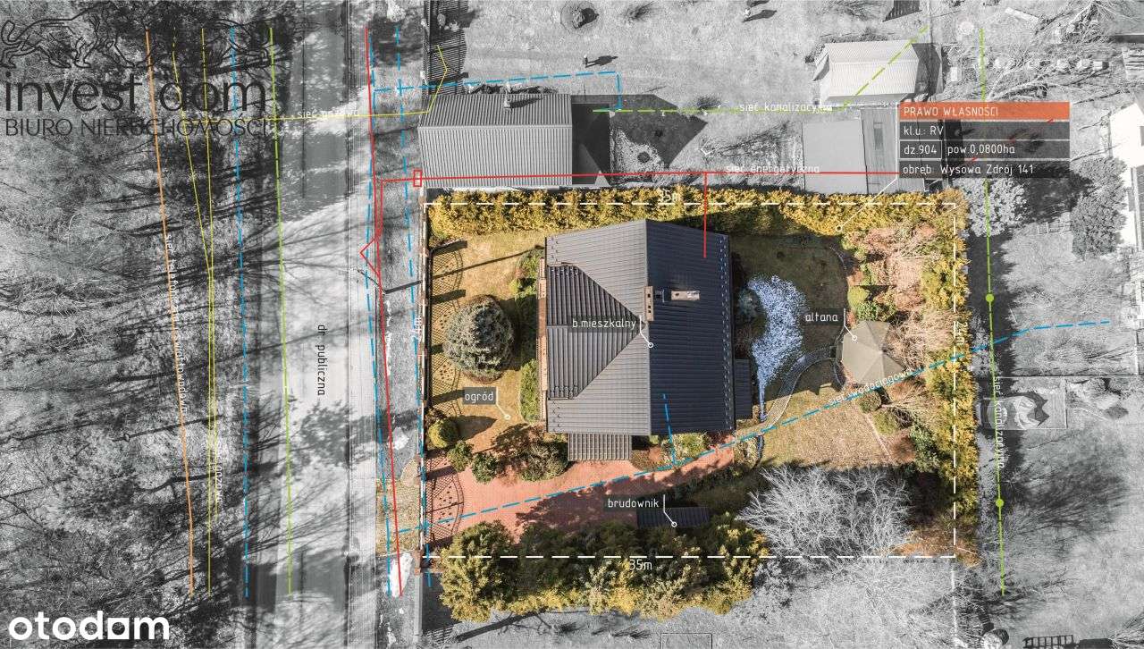 Dom O! wysokim standardzie w Wysowa Zdrój - Pełny obrazek: 5/20