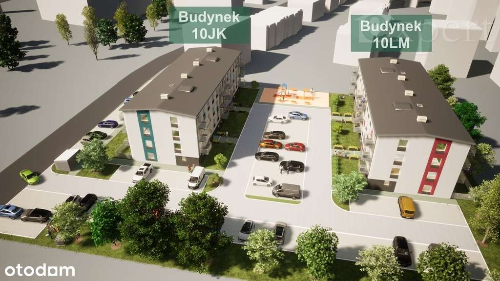Osiedle Parkowe-3 pokoje, 1 piętro, balkon