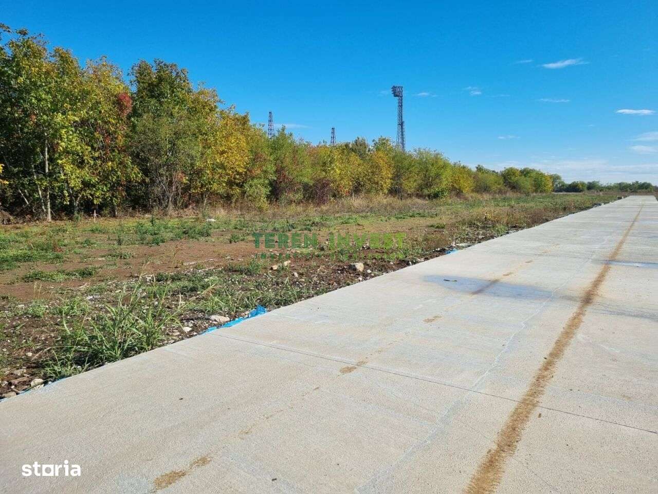 Teren intravilan 550 mp – Săftica, acces direct din DN1-1