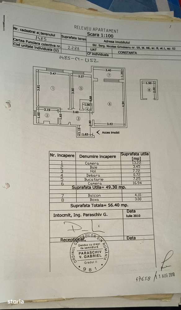 Apartament de vanzare — fotografia 1