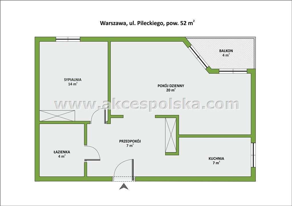 2 pokoje Ursynów, winda, ciche-4